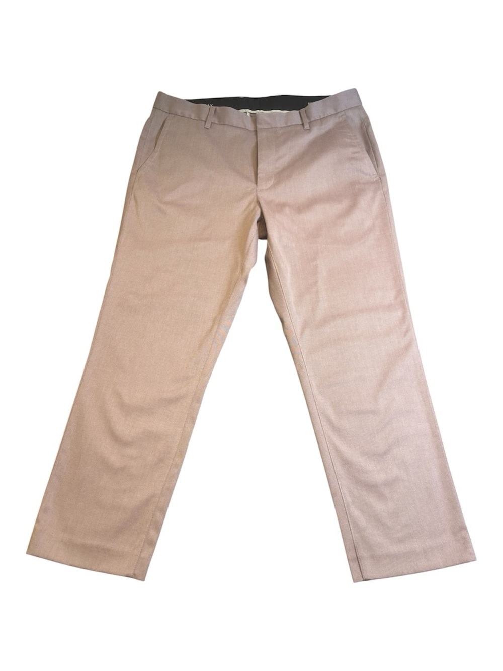Bonobos Friday Pants Men 34x28 Slim Fit Light Pink Chinos Cotton Stretch EUC